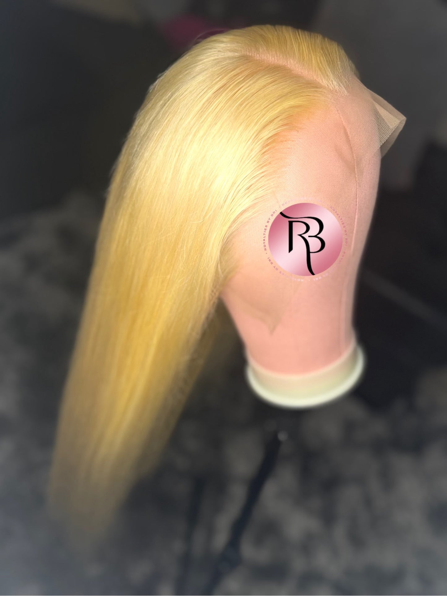 Platinum Blonde Lace Front Wig